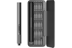 HOTO 25-in-1 Mini Electric Screwdriver, 3.7V Precision Screwdriver Set, USB-C Rechargeable, Compact Magnetic Tool for Phone, Laptop, Camera, DIY Projects, Electronics Repair