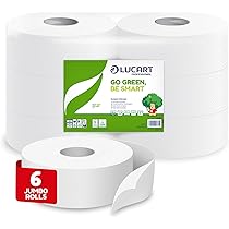 Jofel - Grote industriële toiletpapierhouder, papierdispenser op rollen