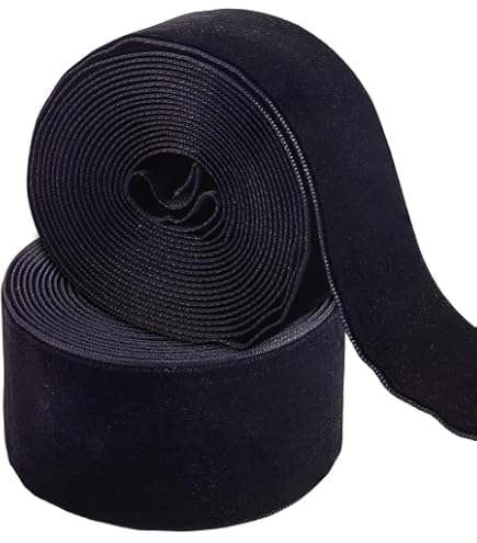 COTOWIN - Nastri di velluto schiacciato, 9,2 cm, 8 m, colore