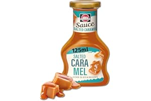 ‎SCHWARTAU Schwartau Dessert Sauce Salted Caramel, zum Verfeinern von Desserts und Eis, 125ml