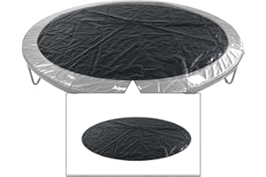 JUMPPRO Heavy Duty Trampoline Cover - Jump PRO Trampoline Bed Covers for Rain and Weather Protection also UV Resistant and Secure