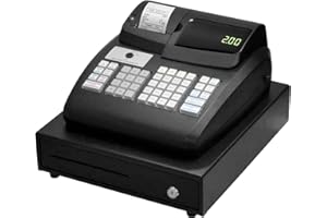 GENERIC CountLab 2 Cash Register Till | 16 Sales Buttons | Compact Cash Drawer | Text Non-EDITABLE Brand New UK Till, Black