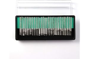 BE-TOOL Diamant-Frässtifte, 30 Stück, 2,35 mm Schaft, Drehfräser, Diamantbohrer-Set für Glas, Edelstein, Metall, Schleifen, Drehwerkzeug-Zubehör
