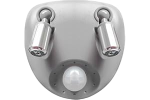 JOYIVIKE Einparkhilfe Las-er - Dual Las-er Einparkhilfe Für PKW-Garagen, Decken Positionierungshilfe, 360 Grad Verstellbar Körperinduktion Einparkhilfesystem, Mit Netzteil Und Batterie-Backup Für Auto