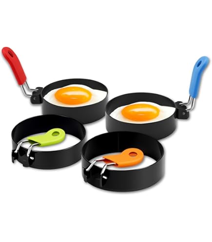 Cuoci Uovo In Camicia Cuisipro - In Silicone, Rosso, Set Da 2, Per Uova Perfette - Foto 2