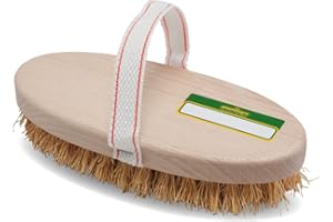 PARDINI Piantallegra - Spazzola multiuso di radica naturale, ideale anche per la pulizia dei cavalli.