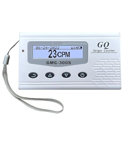 GQ GC-SE Geiger Detector de radiación de contador Beta Gaa de rayos
