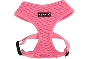 Puppia Miękka uprząż XL, różowa