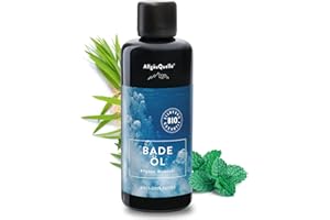 ‎ALLGÄUQUELLE NATURPRODUKTE AllgäuQuelle® BIO-Badeöl mit Bio-Öle Allgäuer Atemwohl Jojoba Minze Zeder Cajeput (100ml). Natürlicher BIO-Badezusatz m. ätherische Öle. BIO Bade-Essenz naturrein und biologisch.