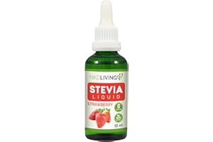 NKD Living Pure Stevia Liquid Drops 50 ml (Erdbeere)