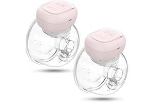 KIINDE Milchpumpe Elektrisch Tragbar, Elektrische Milchpumpe Doppel Freihändig, Wiederaufladbar Milchpump mit Geräuscharm und Memory Funktion,3 Modi und 30 Stufen Saugen