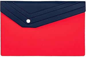 pubblimania Porte-Documents Voiture Moto en Tam, Fermeture à Bouton (Rouge)