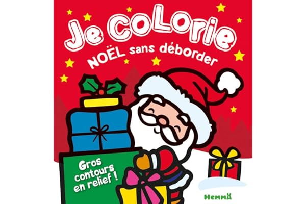 Je colorie Noël sans déborder