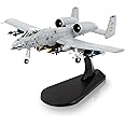 1/100 A-10 Thunderbolt II Warthog Attack Planeï¼Ë†Painted Versionï¼â€° Metal Fighter Military Model Diecast Plane Model for Collection or Gift