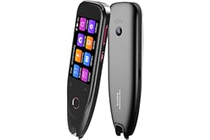 CICIGLOW lapiz escaner bolígrafos Traducción Portátil Escaneo Lectura 112 Idiomas Traductor | Texto a Voz | Extracto de Texto | Traducción de Idiomas | Scanmarker air Pen para Negocios Aprendizaje Viajes