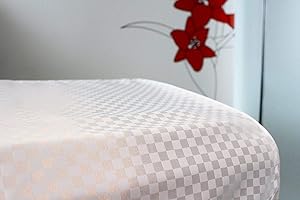 Clairevoire Keyboard & Digital Piano Dust Cover for 88 keys | Enhanced WATERPROOF inner-lining | Book-stand opening | 2020 Universal Minimalist Design | Size-L | 24.8 X 66.9 inches | Pearl White