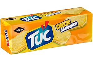 JACOB'S Tuc Cheese Sandwich Crackers 150g