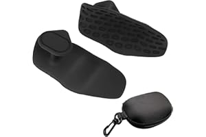 BLOOMIQUE Gym Hand Grips, Lifting Rubber Grips Silicone Non-Slip Fingerless Workout Gloves Palm Protection No Sweaty Home and Use Ideal for Men and Women, Dumbbell Deadlift Bar Pad, Black