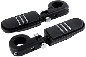 TCMT Highway-Fußrasten-Montagesatz 32 mm 1 1/4 Zoll Highway-Motorschutzbügel Passend für Harley Road King Street Glide Road Glide Electra Glide Softail Sportster Dyna