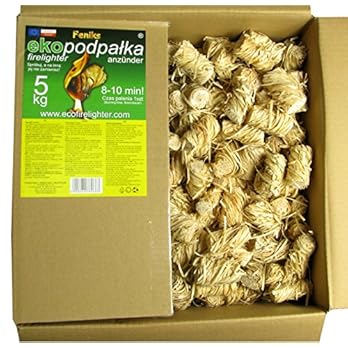 Feniks Anznder 5 Kg Ca 500 550 Stck Bioanznder Kaminanznder Grillanznder Ofenanznder