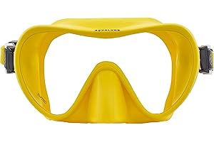 Aqualung Mascara Nabul | Maschera da sub, snorkeling e escursioni acquatiche per adulti, uomini e donne, con visione a 180°, protezione UV, vetro antiappannamento e antigoccia