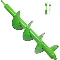 Trivella A Spirale Per Trapano - 10x40cm, Per Giardinaggio E Piantumazione - Foto 8
