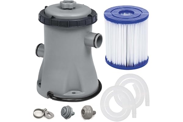 Bestway Pompe de Filtration Gris 220-240 V