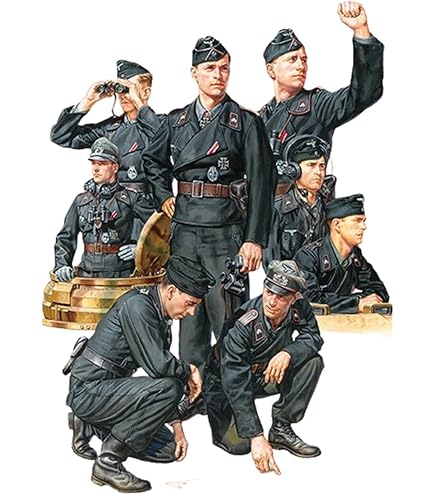 Figurines Résine 1/35 Soldats Allemands WW2 Kit