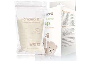 Sacchi per Stoccaggio del Latte Materno, Bestele 220ml Contenitori per latte materno Sacchetti, Latte Materno Contenitori per lo Stoccaggio Congelato