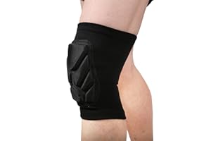 lenpestia Knieschoner Volleyball Kneepad 1 Paar Elastische Knieschützer Verdickung Kniepolster Volleyball Anti Kollision Knieschutz Sport für Herren Damen Mountainbiking Handball (M)