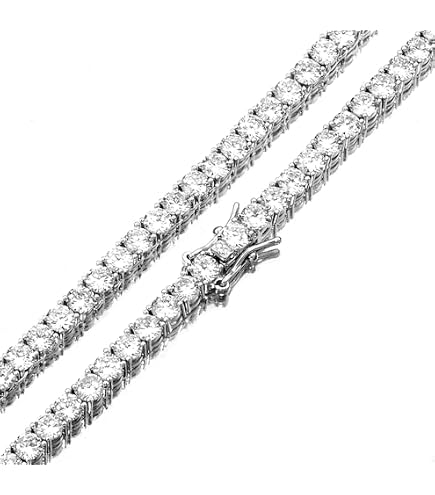 Catena Cubana Da Uomo Con Zircone Di Roccia Hiphop10mm