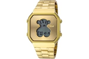 Reloj Tous D-Bear SQ de Acero IPG Dorado 600350285