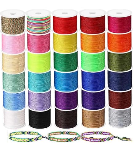 Filo Cerato In Poliestere Per Gioielli 40m X 3mm - Bobina, Blu Zaffiro, Per Macramè E Bracciali Fai Da Te