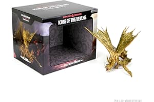 WizKids D & D Pictogramma van de rijken: volwassen gouden draak premium figuur