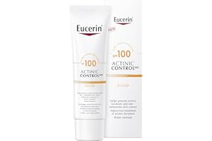 Eucerin Sun Actinic Control MD SPF 100 80ml, Medical Sunscreen for Actinic Keratosis and Non-Melanoma Skin Cancer Prevention, Fragrance-Free, Water-Resistant Factor 100 Sun Cream