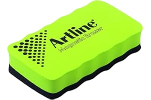 Artline Tampon effaceur pour tableau magnétique blanc Vert (Import Royaume Uni)