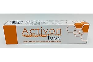 MEDISALE Activon Tube 100% Medical Grade Manuka Honey 20g - 1 Pack | Natural Wound Care Solution | Antimicrobial and Healing Properties