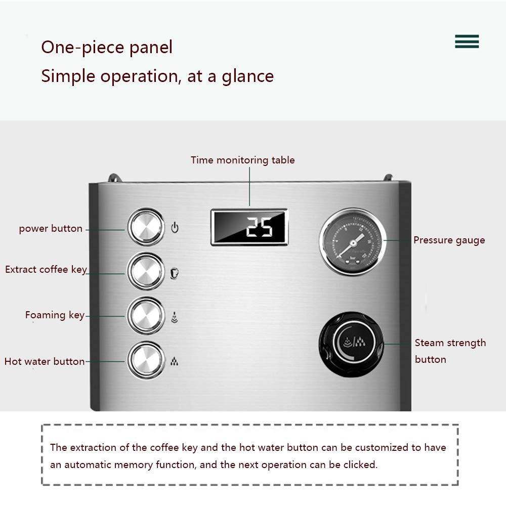 Ledu-Pumpe-Typ-Kaffeemaschine-1500W-15Bar-Edelstahl-3-in-1-Absaugkombination-Absaugkopf-Sieb-Griff-fr-spezielle-Kaffeemaschine