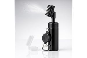 GENERIC Budee Golf Club Cleaner Brush with Built-In 200ml Water Spray – Leak-Proof, Strong Nylon Bristles, Retractable Clip – Essential Golf Accessory for Clean Clubs & Balls