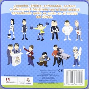 ¿Quién soy en el Real Madrid? FÚTBOL: Libro de espuma con pieza extraíbles (Real Madrid / Libros de espuma)