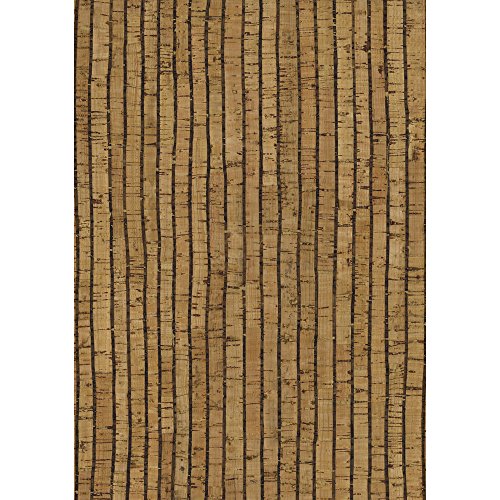 RAYHER 63014000 Korkstoff Streifen, 45 x 30 cm gerollt, 0,5 mm, Box 1-Rolle, natur / schwarz, 3,3 x 0,6 x 0,5 cm - 2