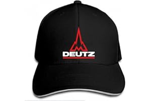 MOBSAN Klassisch Basecap Deutz Herren Baseball Cap Truck Sport Auto Alle Snapback Cap Frauen Hut Peaked Hip Hop Liebhaber lustige Outdoor-Sportarten Sonnenhut Geschenk
