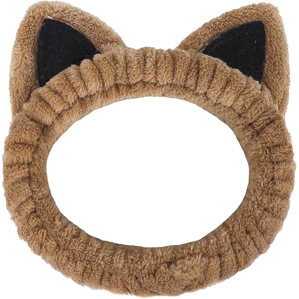 Kuscheliges Hasenohren-Haarband Aus Flanell Für Herbst & Winter – Bequemer Stirnband-Schmuck Zum Schminken & Waschen