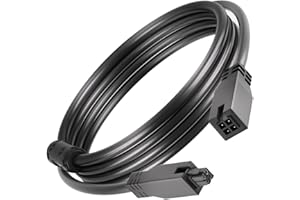 REDREX 1M 4-pinowy kabel przedłużający AMS Lite kompatybilny z drukarkami Bambu Lab A1/A1 mini AMS Lite 3D, 4-pinowy kabel z magnetycznym filtrem pierścieniowym (nie pasuje do serii X1/P1)