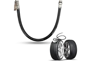OusSee Reifenfüller Schlauch Verlängerungsschlauch Ersatzschlauch für Reifenfüllpistolen Ersatz Schlauch Luftpumpe Air Auto Ventil Kompressor für Fahrrad Auto Motorrad Fahrradreifen, 35cm