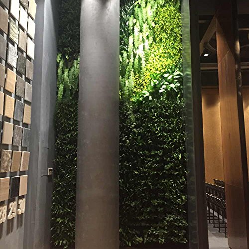 Gosear Wand Montiert Hängende Vertikal Bepflanzung Taschen Grün Wachsen Pflanzer mit 36 Taschen für Haus Wand Balkon Garten Versorgung Schwarz - 5