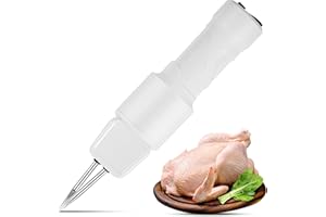 MXBAOHENG Handheld Elektrische Geflügelrupfmaschine 20000 RPM Tragbare Hühnerzupfer Wasserdichte Elektrische Federentfernung Kurzhaar Zupfwerkzeug Im Konischen Kopfdesign für Hühner, Enten, Gans（Weiß）