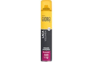 Giorgi Line - Laca Volumen con Fijación 5 Profesional - Peinado Manejable y Acabado Natural - Aporta Cuerpo y Densidad sin Acartonar - Sin Siliconas ni Residuos - Cabello con Más Volumen - 300 ml