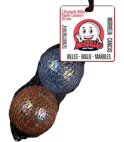 Bille en verre 25mm - Scarabée - De Knikkerprins