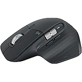 Logitech MX Master 3S Bluetooth Edition Performans Kablosuz Mouse, 8.000 DPI, Sessiz, Ergonomik, Ultra Hızlı Kaydırma, &Ccedil;oklu 